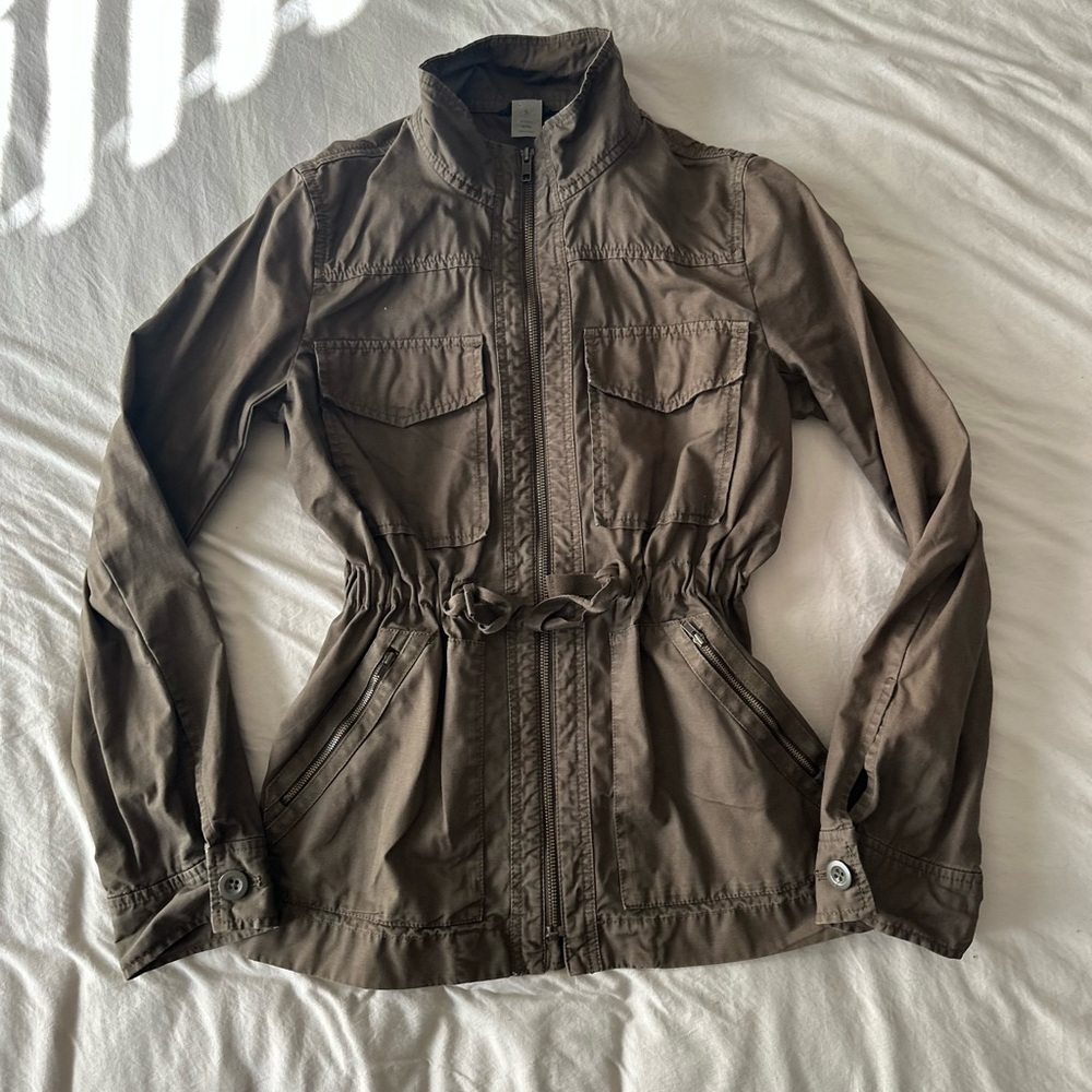 J. Crew Gray Cotton Shirt